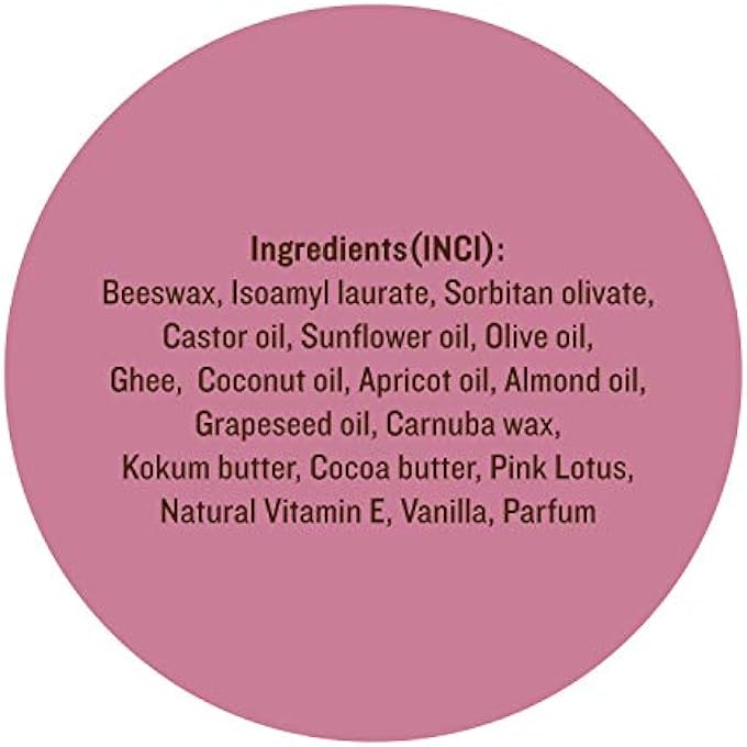 SOULTREE AYURVEDIC LOTUS AND KOKUM BUTTER LIP BALM - 3.5GM - Image 3